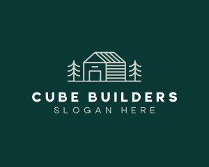 Cabin House Realty logo design