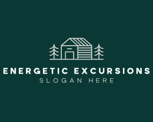 Cabin House Realty logo design