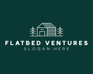 Cabin House Realty logo design