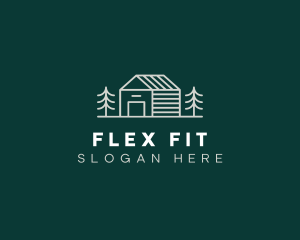 Cabin House Realty logo design