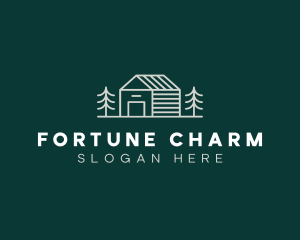 Cabin House Realty logo design