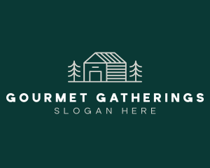 Cabin House Realty logo design