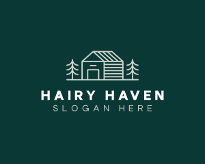 Cabin House Realty logo design