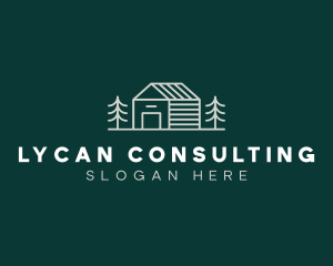 Cabin House Realty logo design