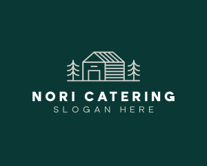 Cabin House Realty logo design