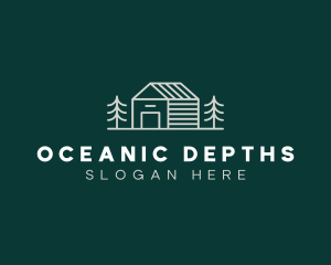 Cabin House Realty logo design