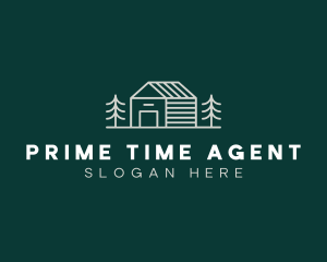 Cabin House Realty logo design