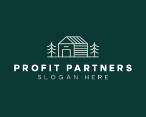 Cabin House Realty logo design