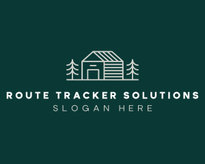 Cabin House Realty logo design