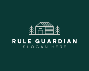 Cabin House Realty logo design