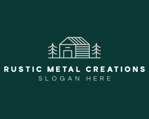 Cabin House Realty logo design