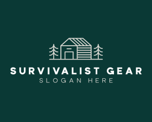 Cabin House Realty logo design