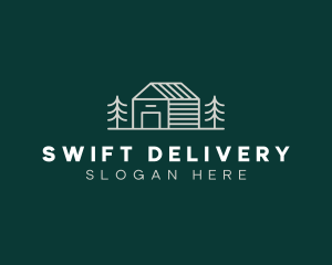 Cabin House Realty logo design