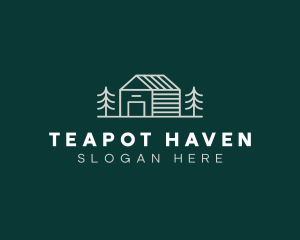 Cabin House Realty logo design