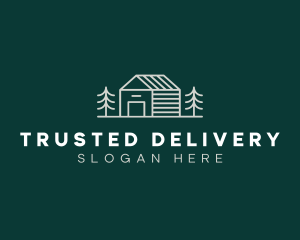 Cabin House Realty logo design