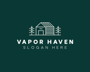 Cabin House Realty logo design