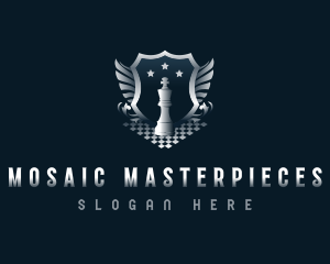 Chess Tournament League logo design