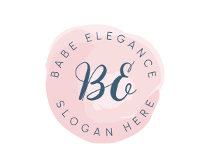 Feminine Watercolor Beauty logo design