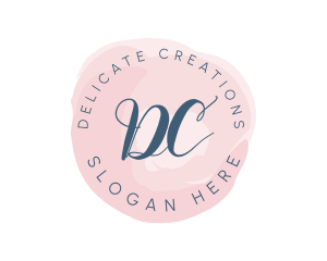 Feminine Watercolor Beauty logo design