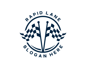 Racing Flag Pit Stop logo