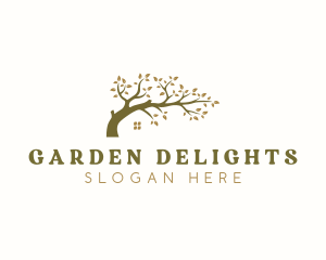 Botanical Tree Garden  logo design