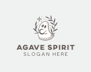 Spooky Ghost Spirit logo design