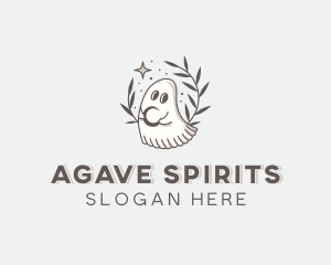 Spooky Ghost Spirit logo design