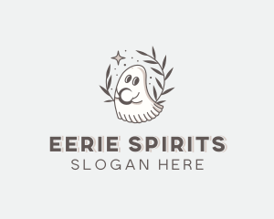 Spooky Ghost Spirit logo design