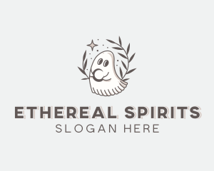 Spooky Ghost Spirit logo design