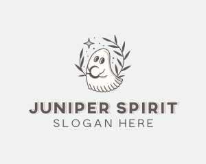 Spooky Ghost Spirit logo design