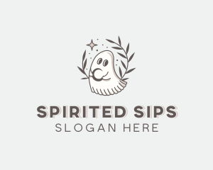 Spooky Ghost Spirit logo design