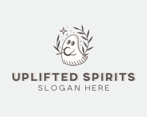 Spooky Ghost Spirit logo design