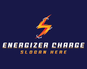 Lightning Thunder Bolt logo design