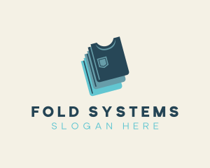 Folded Shirt Clothes logo