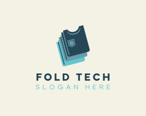 Folded Shirt Clothing  logo