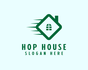 Fast House Shopping logo design