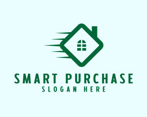 Fast House Shopping logo design