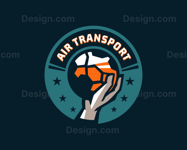 Sports Handball Varsity Logo