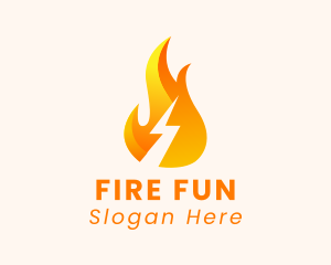 Fire Thunder Bolt  logo