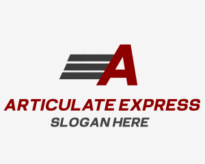 Logistics Delivery Express logo design