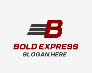 Logistics Delivery Express logo design