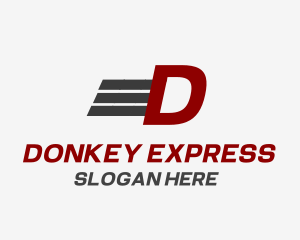 Logistics Delivery Express logo design