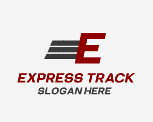 Logistics Delivery Express logo design