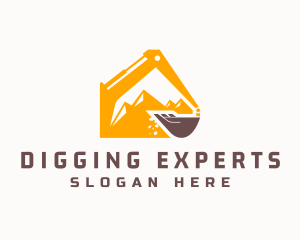 Mining Mountain Excavator logo