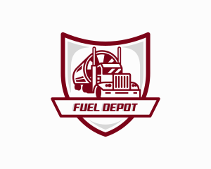Freight Tanker Truck logo