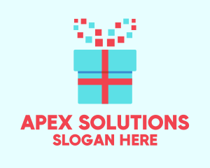 Digital Gift Box logo design