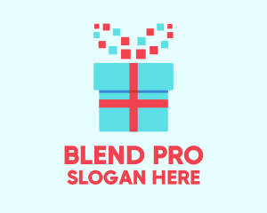 Digital Gift Box logo design