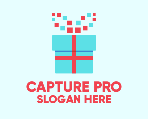 Digital Gift Box logo design