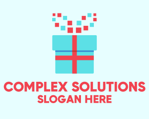 Digital Gift Box logo design