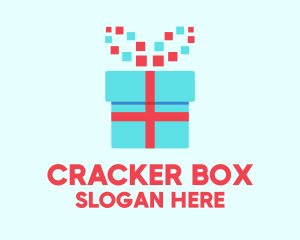 Digital Gift Box logo design